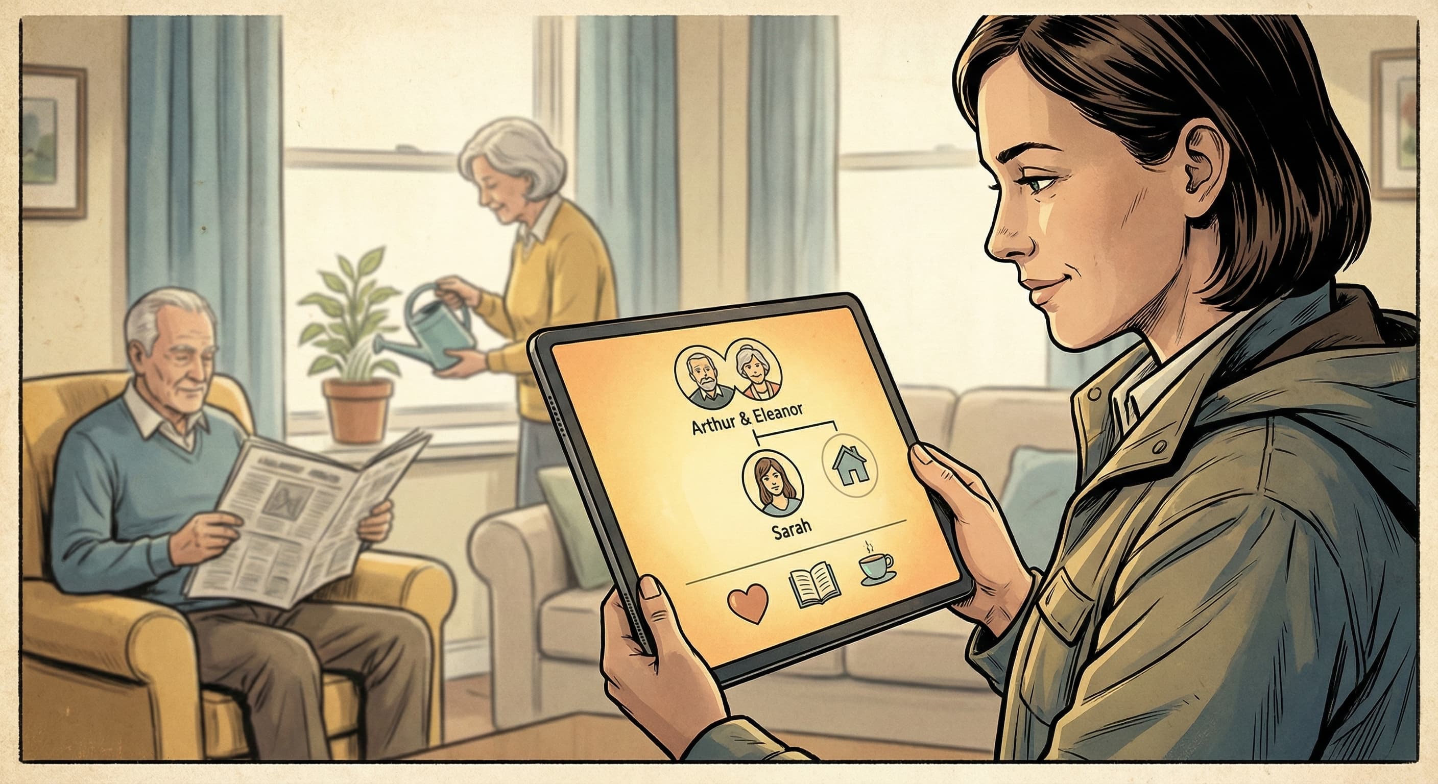 Step-by-step coordination workflow in SilverConnect