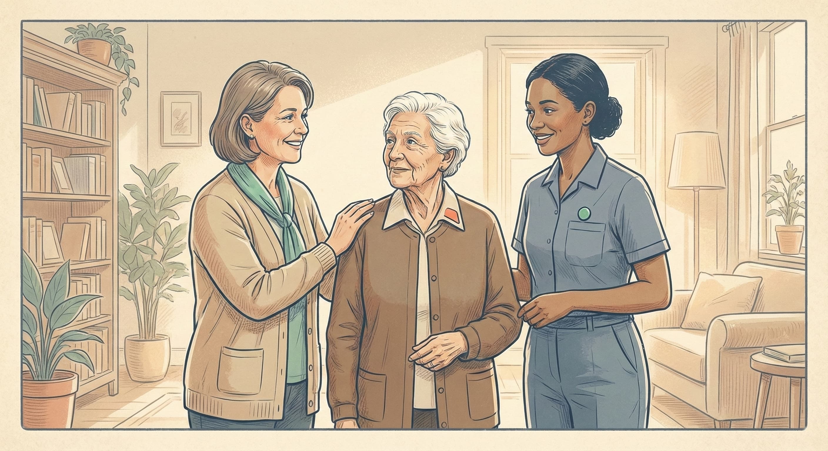 Total care coordination including medical and everyday support services